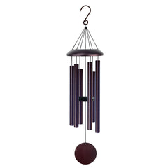 Pvifvi front view of bronze wind chimes shows elegant outdoor décor benefit