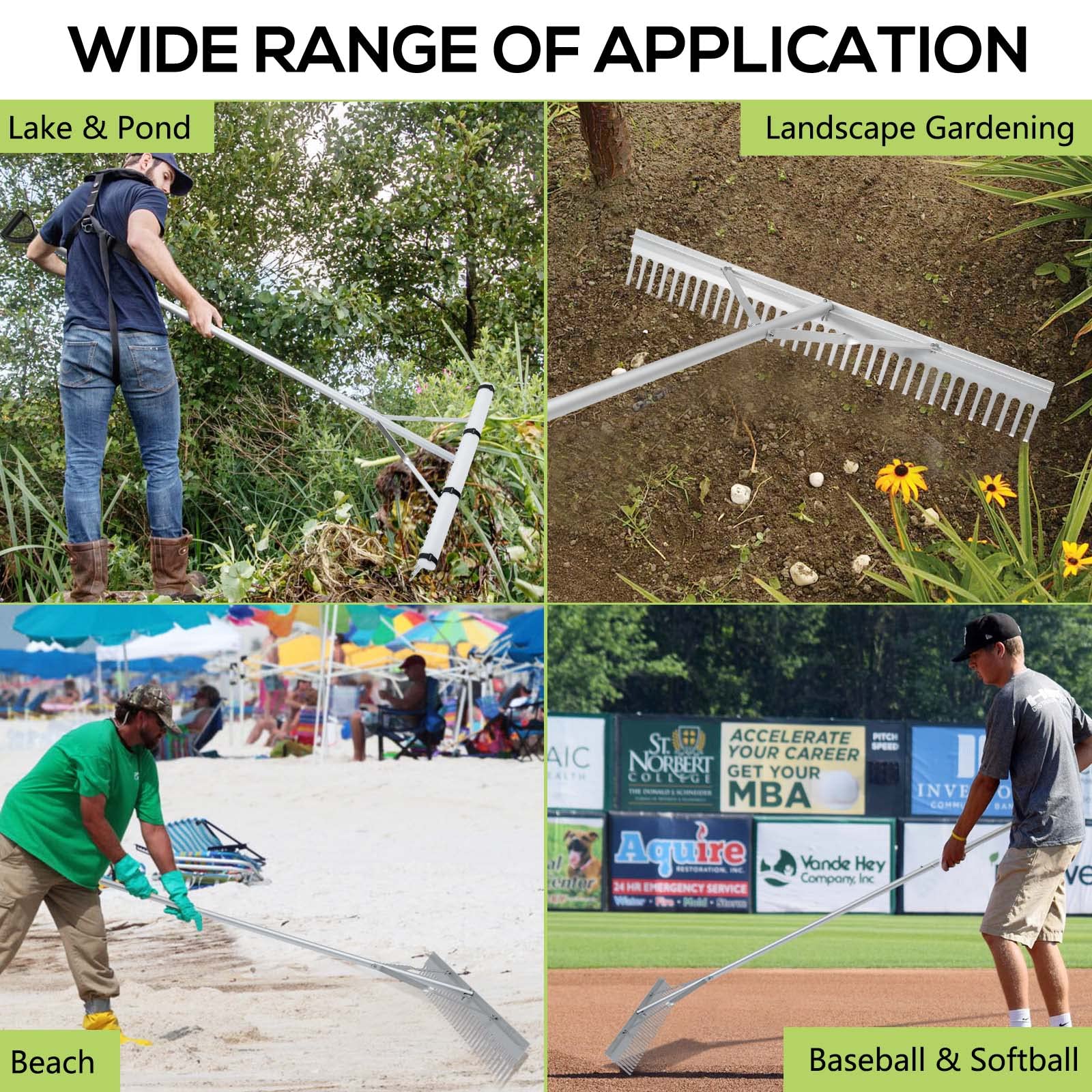 PVNIEFC scale comparison with person showing 11' handle reach