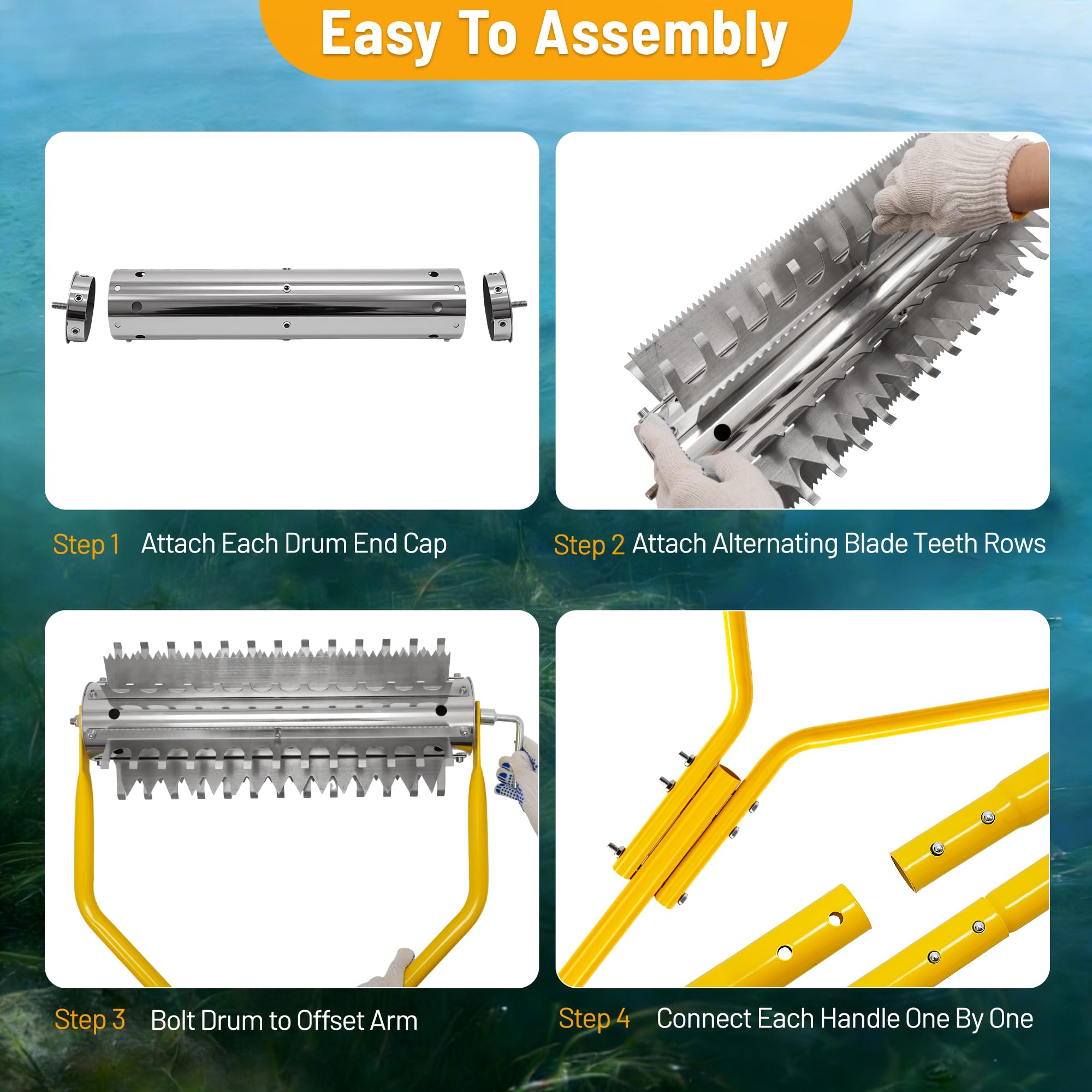 PVNIEFC stainless hardware and label close-up highlighting rust resistance