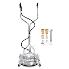 PWACCS front view of 20-inch surface cleaner showing wide path and efficiency