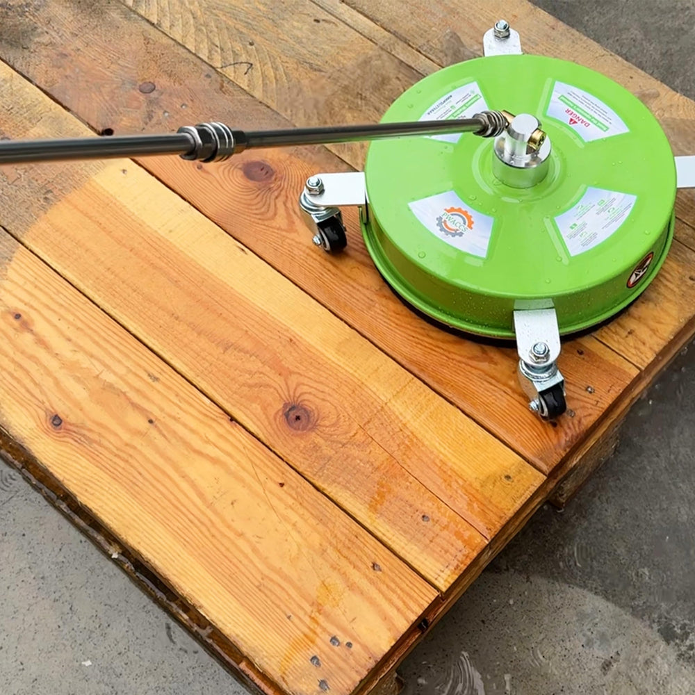 PWACCS included extension wands and spare nozzles for on-site repairs