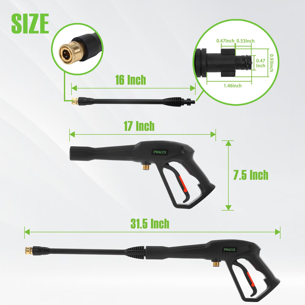 PWACCS gun handle safety lock close-up for safer operation