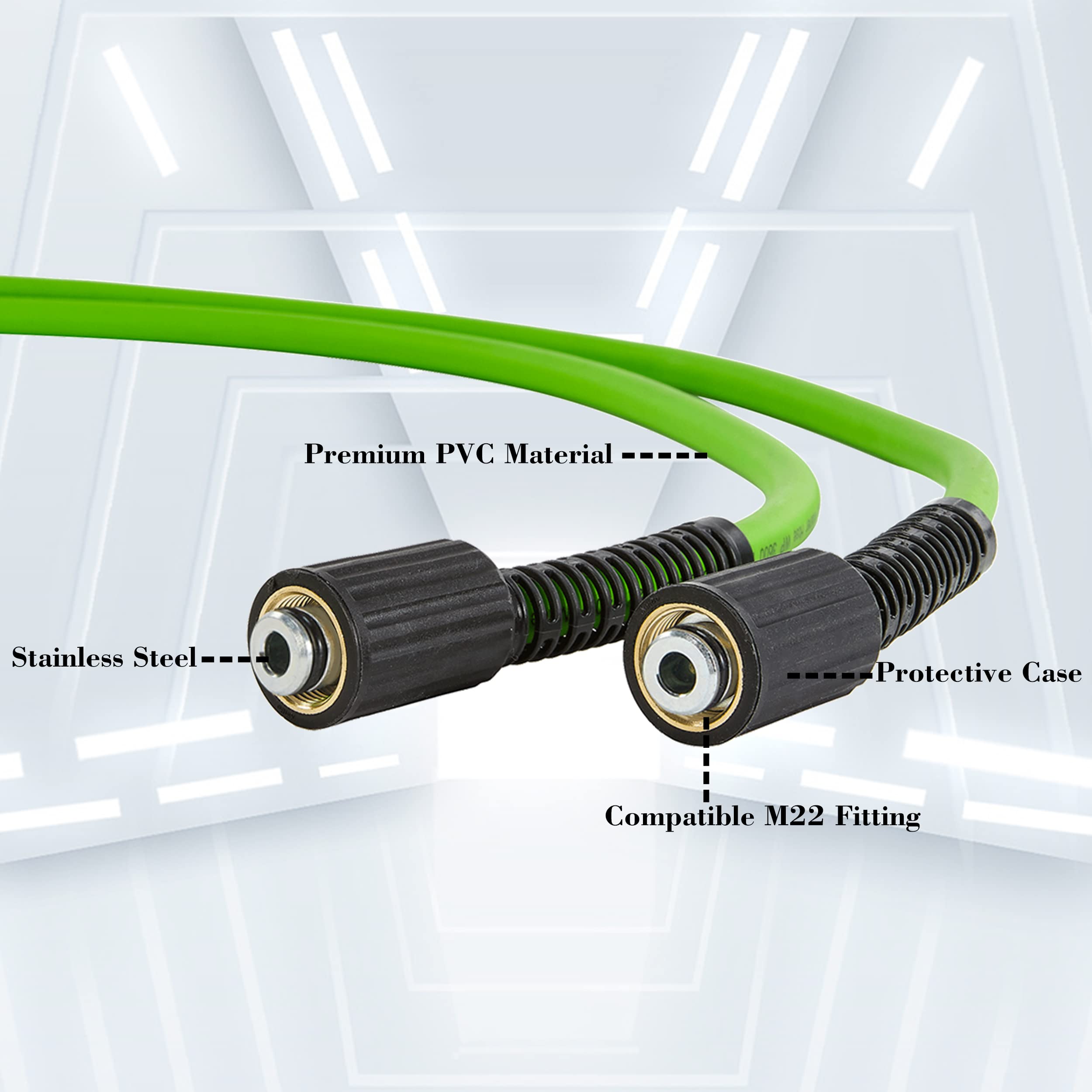 PWACCS hose cleaning house siding showing reach and effective outdoor washing benefit