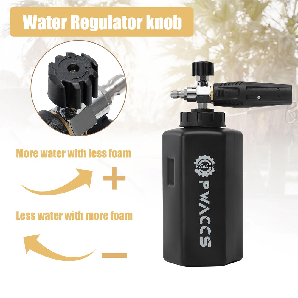 PWACCS nozzle and rotating holder showing spray pattern adjustment benefit