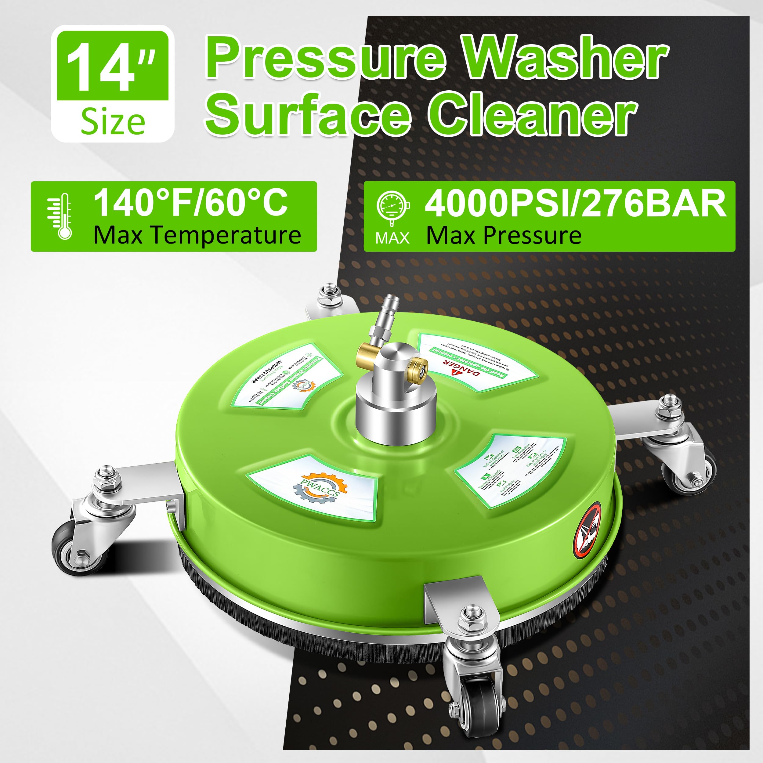 PWACCS stainless steel housing close detail showing corrosion resistance