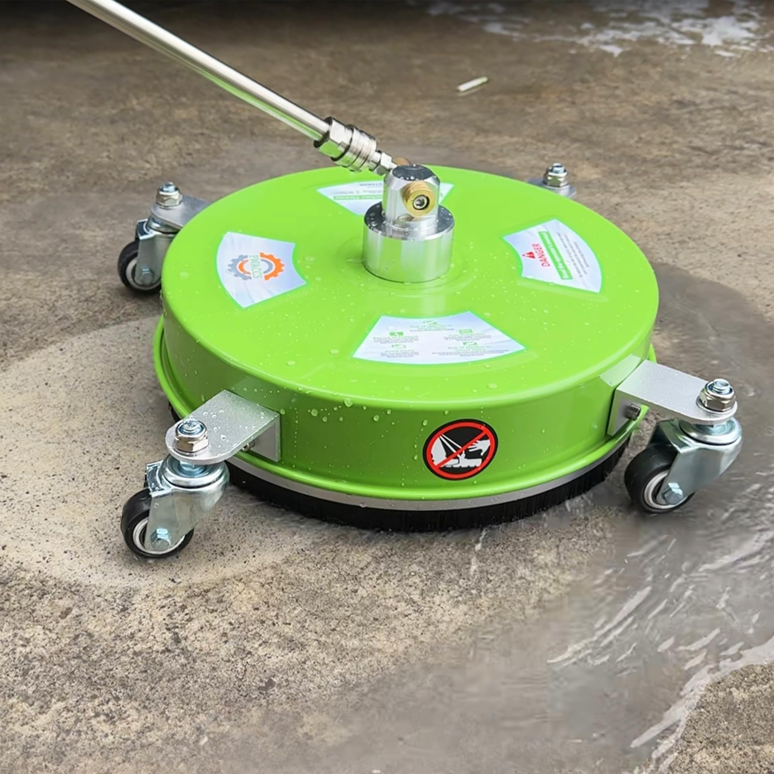 PWACCS quick-connect and handle detail ensuring secure easy attachment