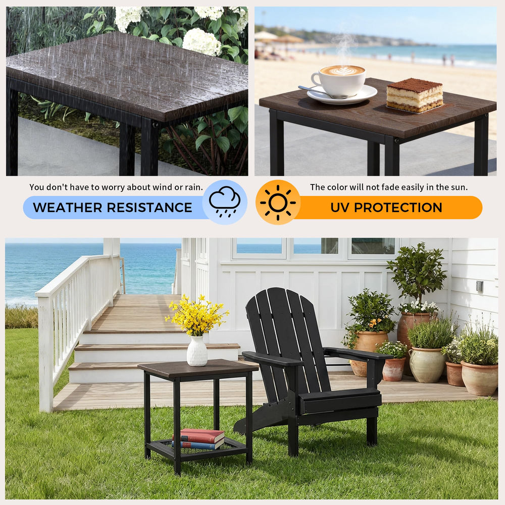 PyraLine beside a chair illustrating compact size and space-saving advantage