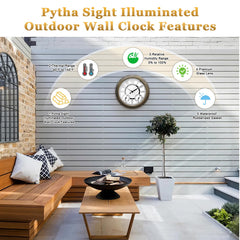 Pytha Sight illuminated at night demonstrating automatic LED lighting benefit