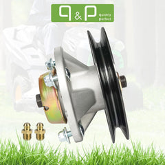 q&p spindle dimensions scale illustrating precise sizing for compatibility
