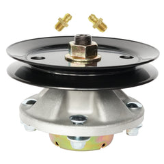 q&p spindle front view showing assembly and ready-to-install benefit