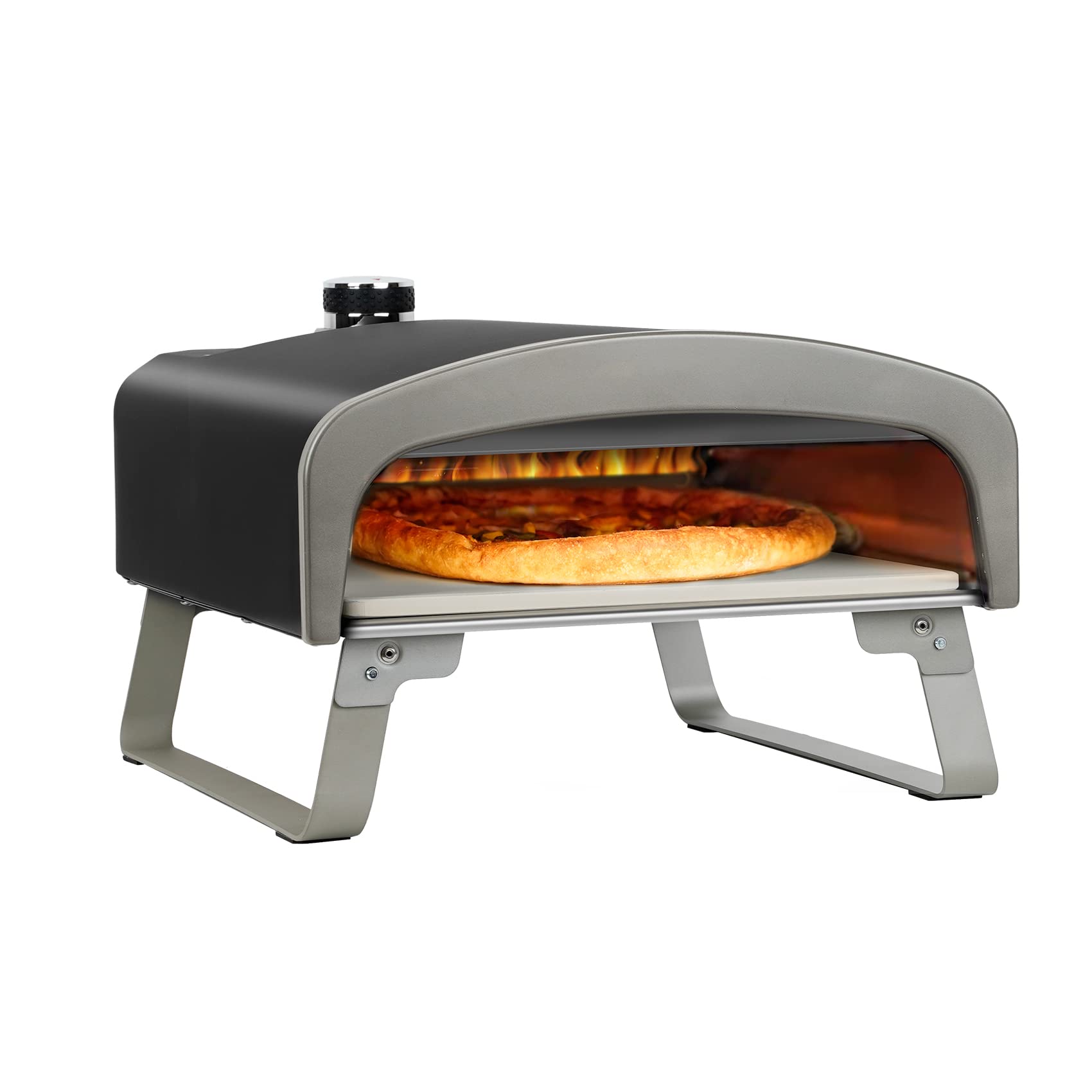 Q Pizza PS100 in backyard gathering setting showing social outdoor cooking benefits