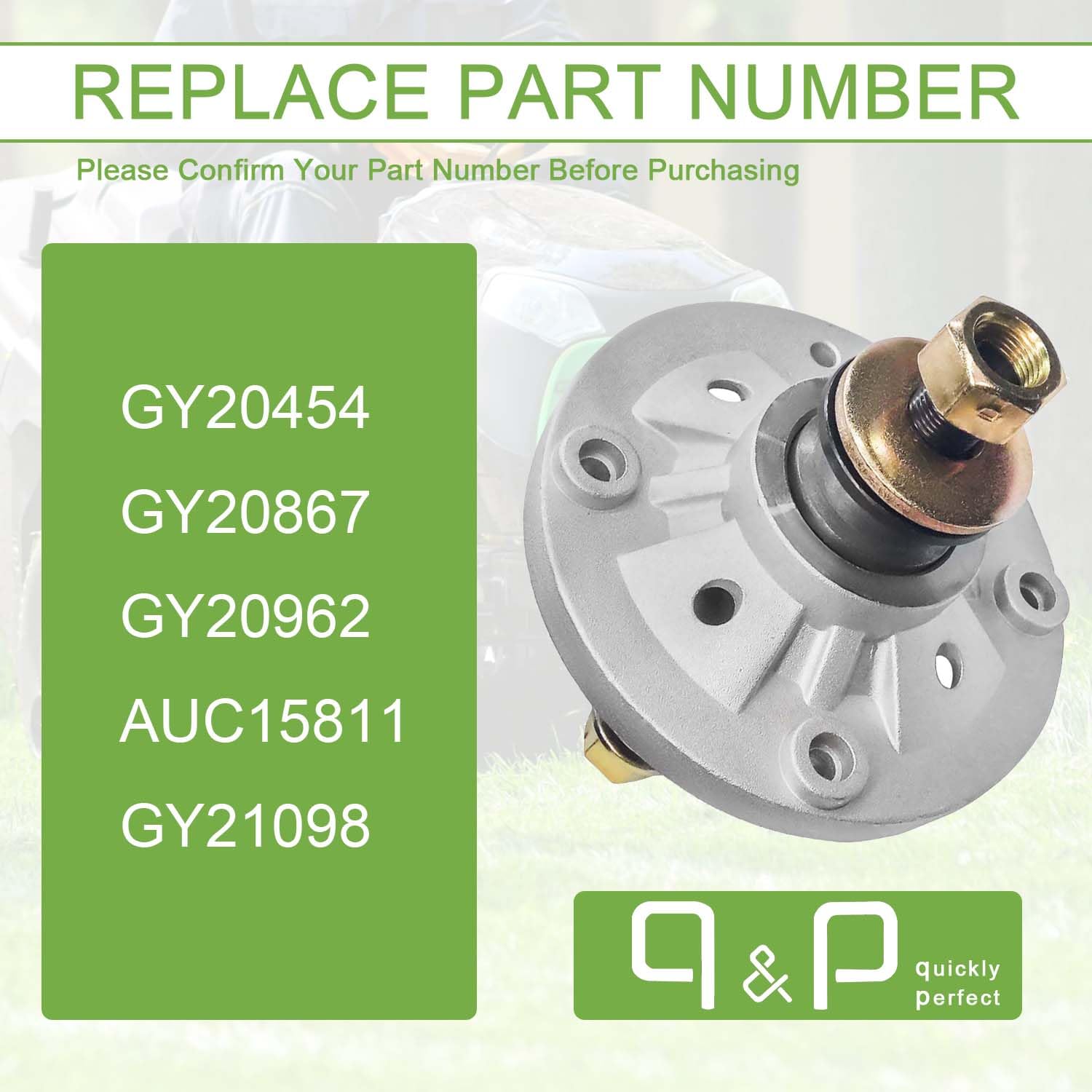 q&p spindle beside ruler illustrating 7.11 inch height for accurate sizing
