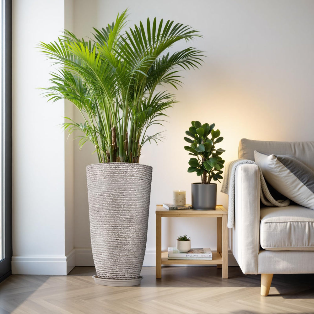 QCQHDU pair on porch lifestyle scene adding greenery and welcoming ambiance