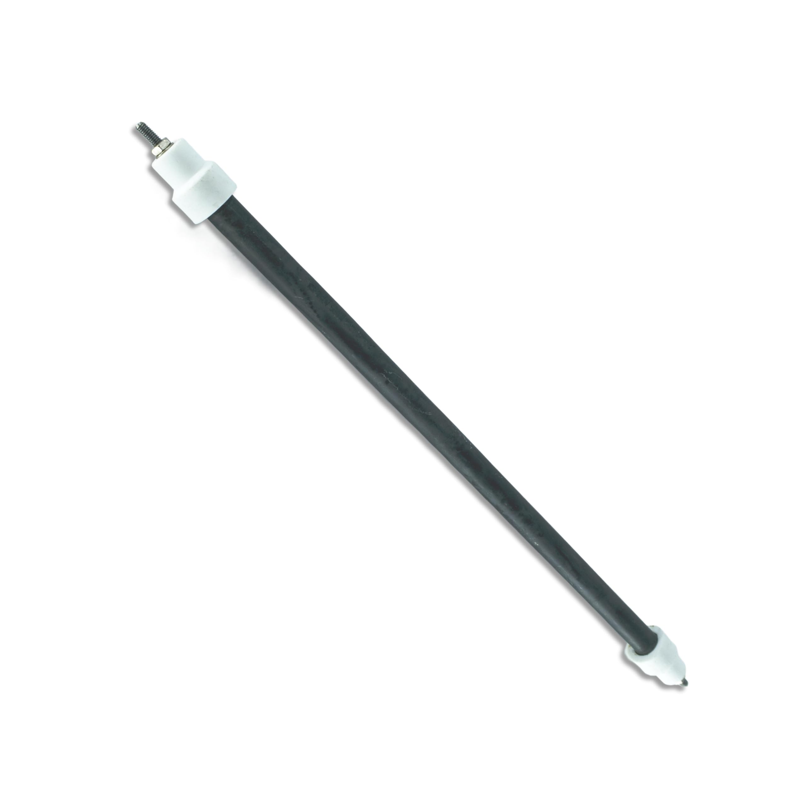 Qfire front view of heat bar showing shape and fit for easy replacement