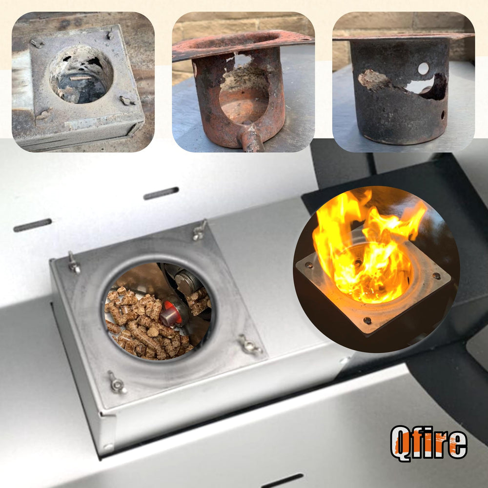 Qfire installed on Pro 575 demonstrating quick DIY replacement