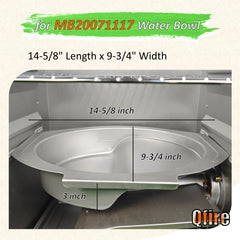 Qfire side profile with dimensions helping buyers confirm compatibility