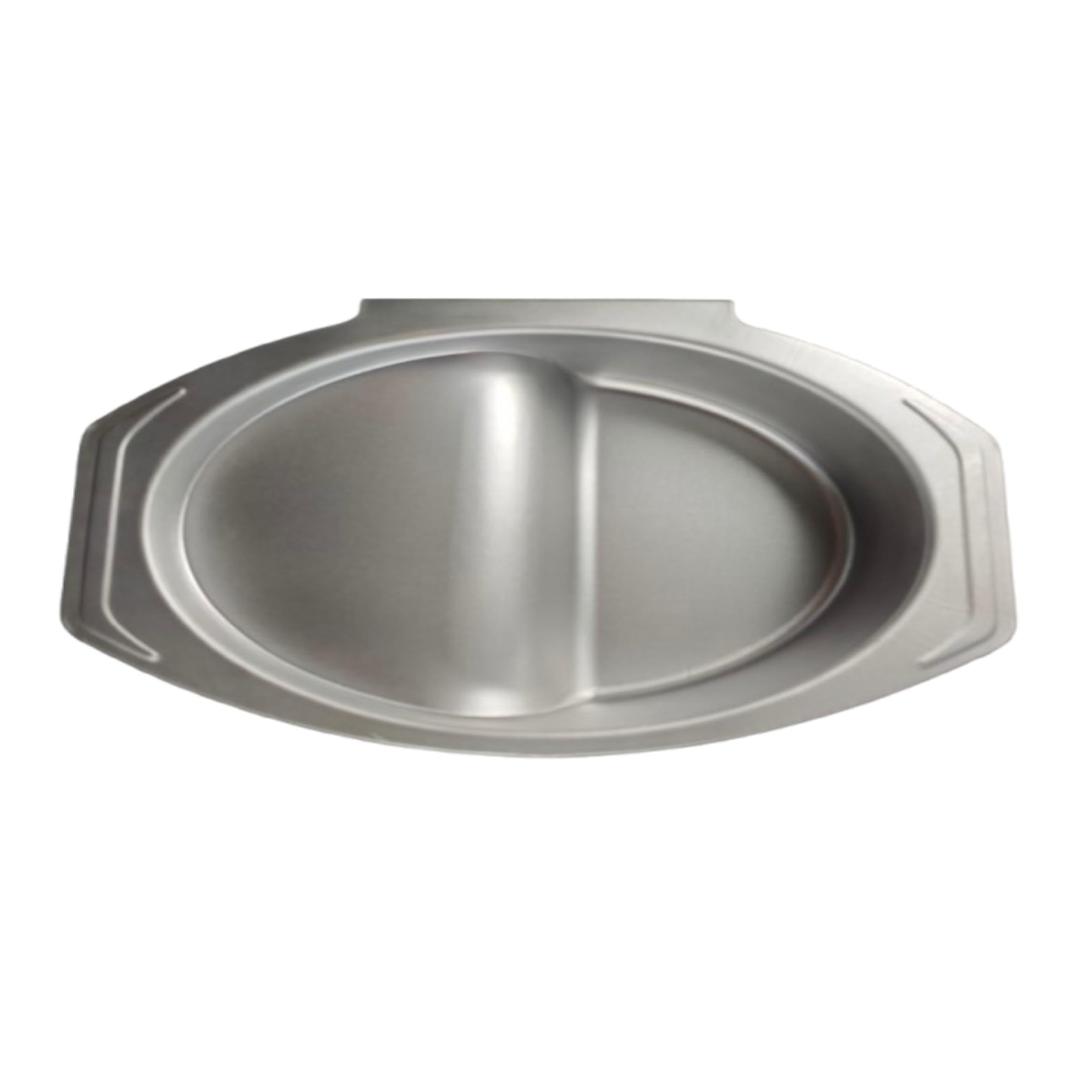 Qfire water bowl front view showing fit and shape for easy replacement