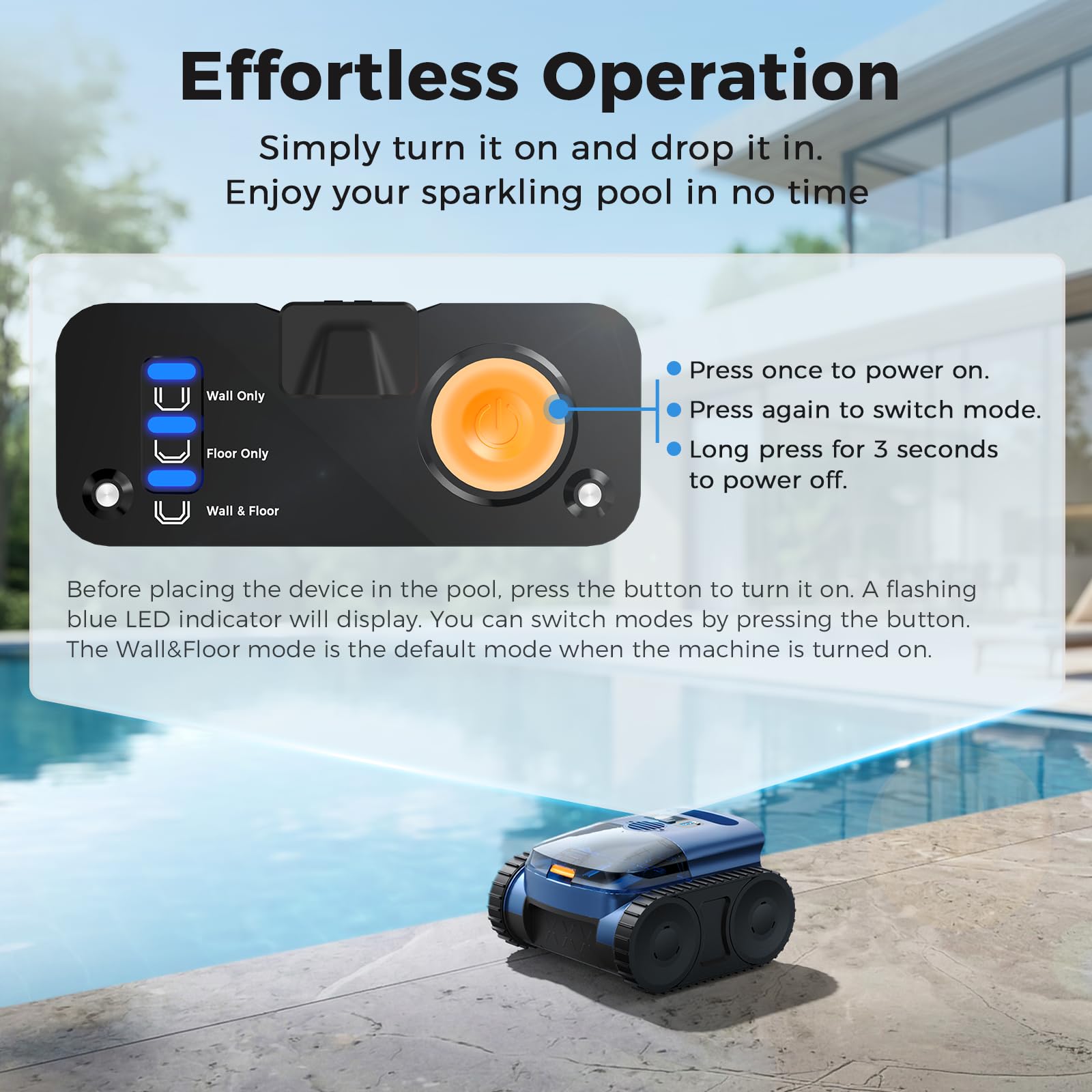 QGeeM removable filter basket out of unit, easy-to-clean benefit