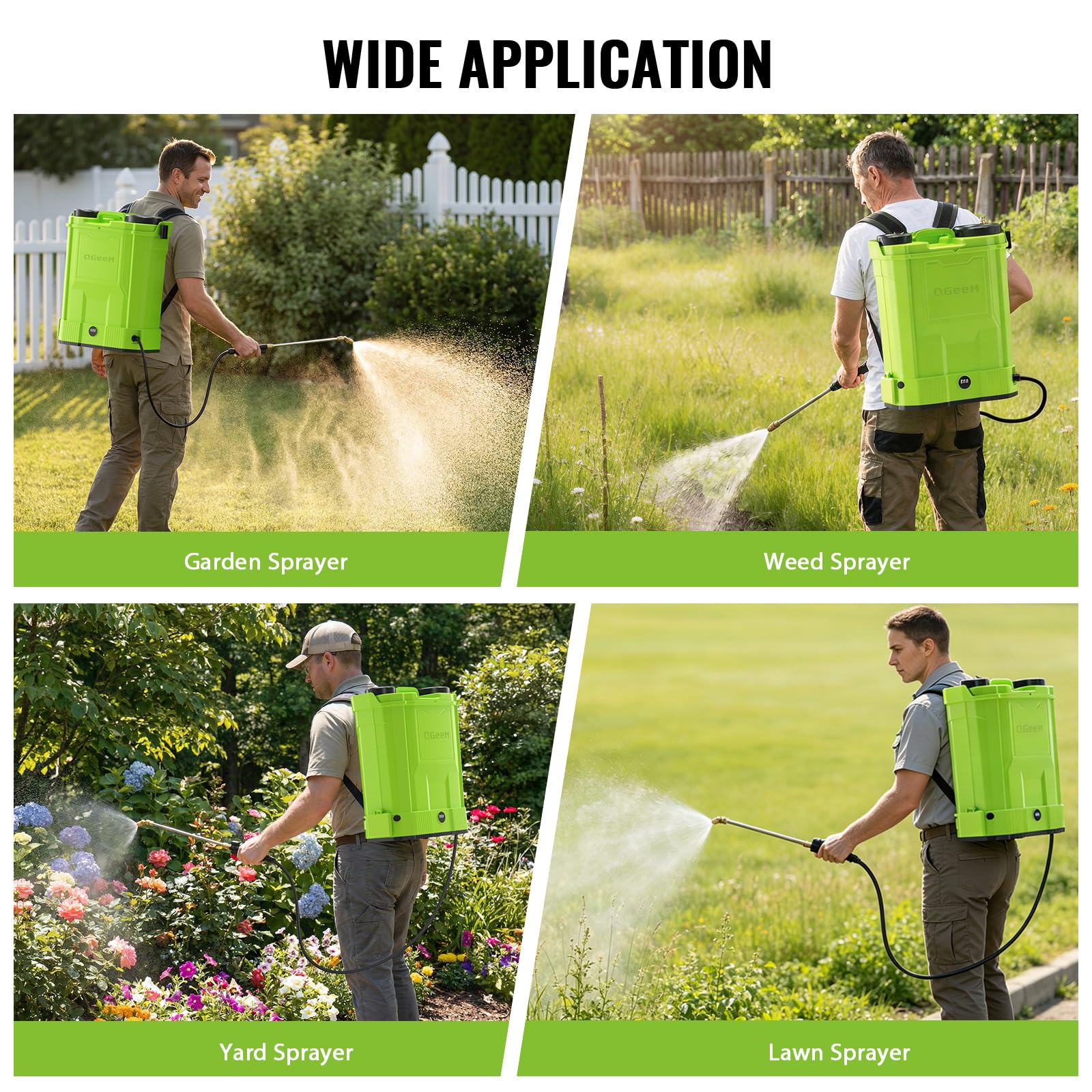 QGeeM wide-mouth opening for fast filling and effortless rinsing after use