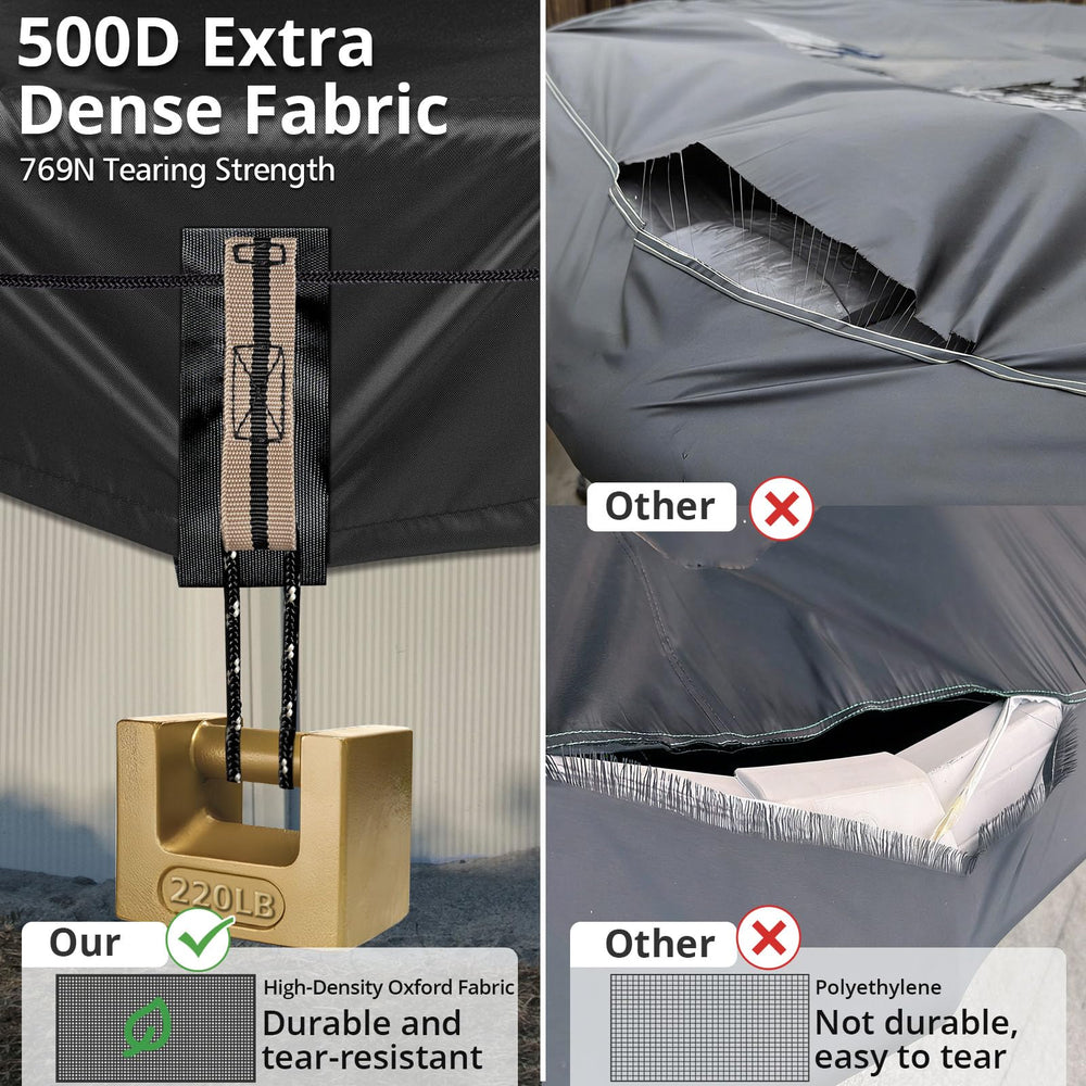 QH.HOME hanging loop with sandbag for extra windproof stability