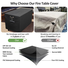 QH.HOME cover vent and handle highlighted for easy use and breathability