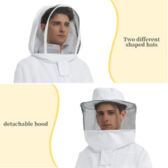 QHZHANG fencing veil front opening for quick on-off convenience and safety