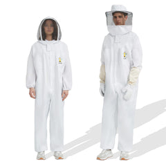 QHZHANG front view of full-body suit showing full coverage and secure fit