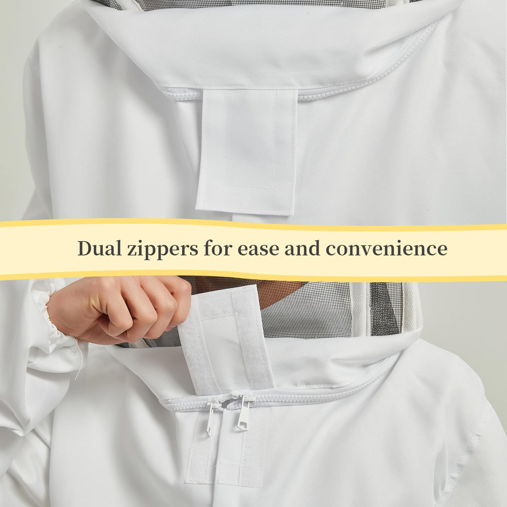 QHZHANG heavy-duty resin zipper and metal pull built for durable use