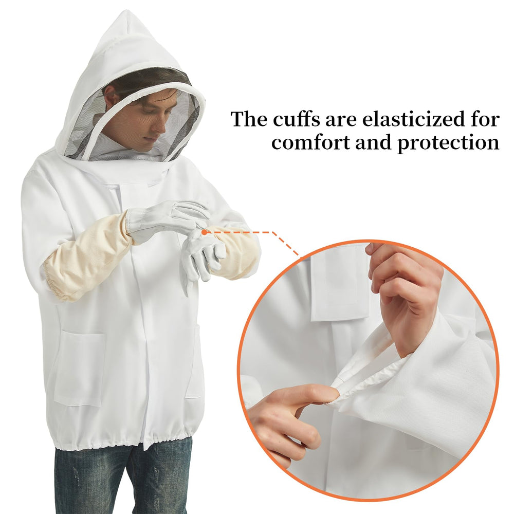 QHZHANG zipper and stitch reinforcement showing durable closure and seams