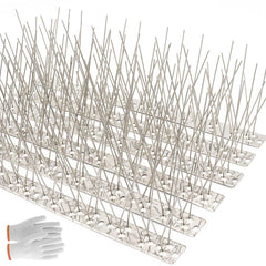 QIEGL front view of packaged bird spike strips showing full kit benefits