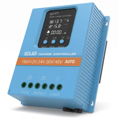 Qigreesol front panel LCD showing system status and easy monitoring benefit