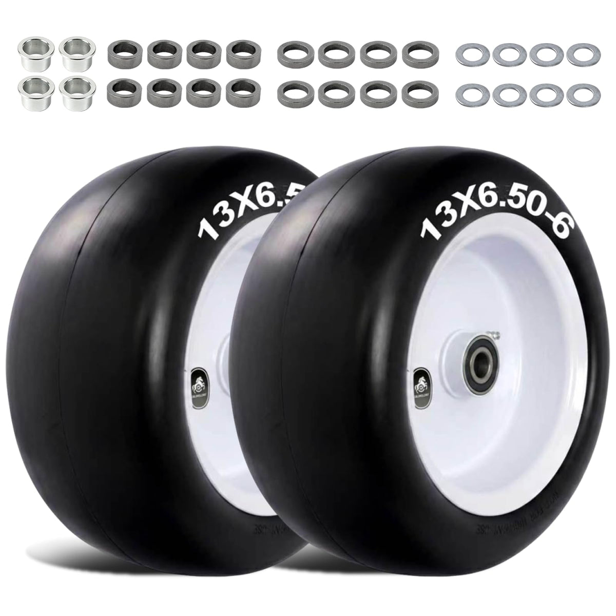 QILINGLORY front view assembled wheel showing ready-to-install convenience
