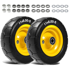 QILINGLORY front view assembled wheel showing full replacement benefit