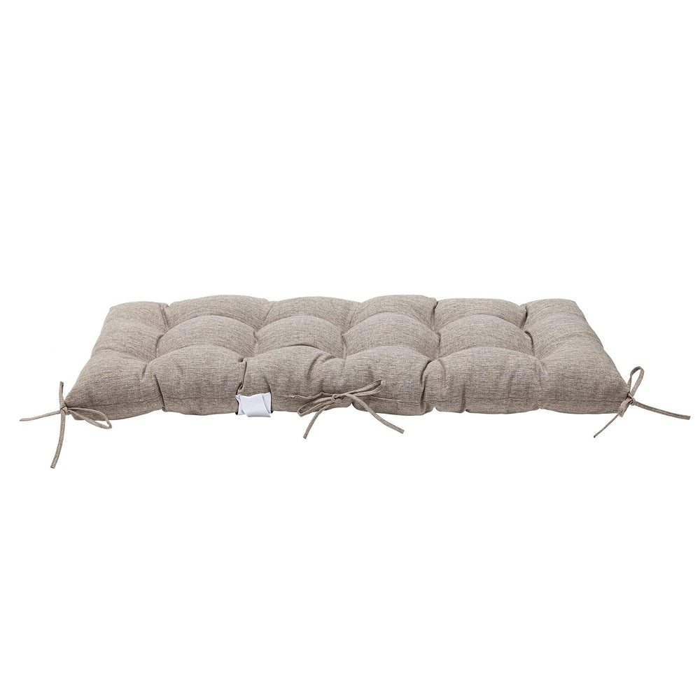 QILLOWAY cushion on patio bench in outdoor scene adding comfort and style