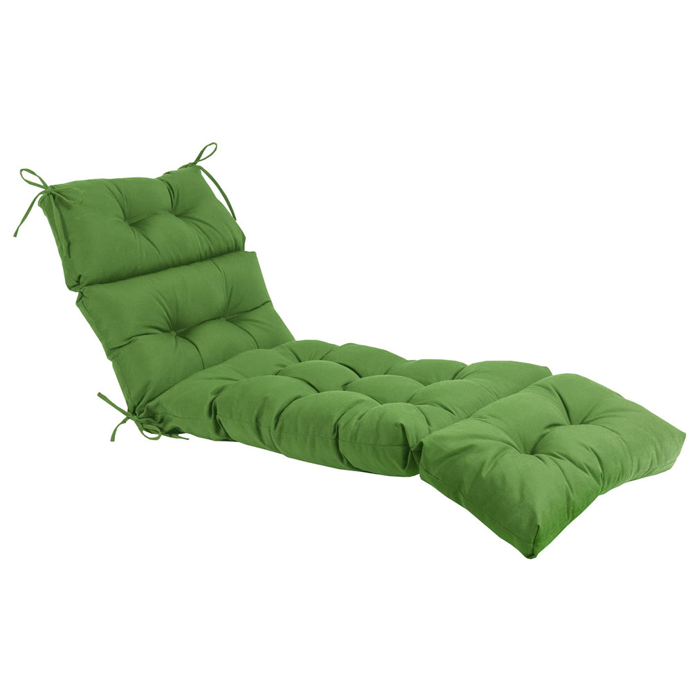 QILLOWAY front view of chaise cushion showing full coverage and neat finish