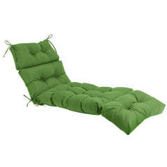 QILLOWAY front view of chaise cushion showing full coverage and neat finish