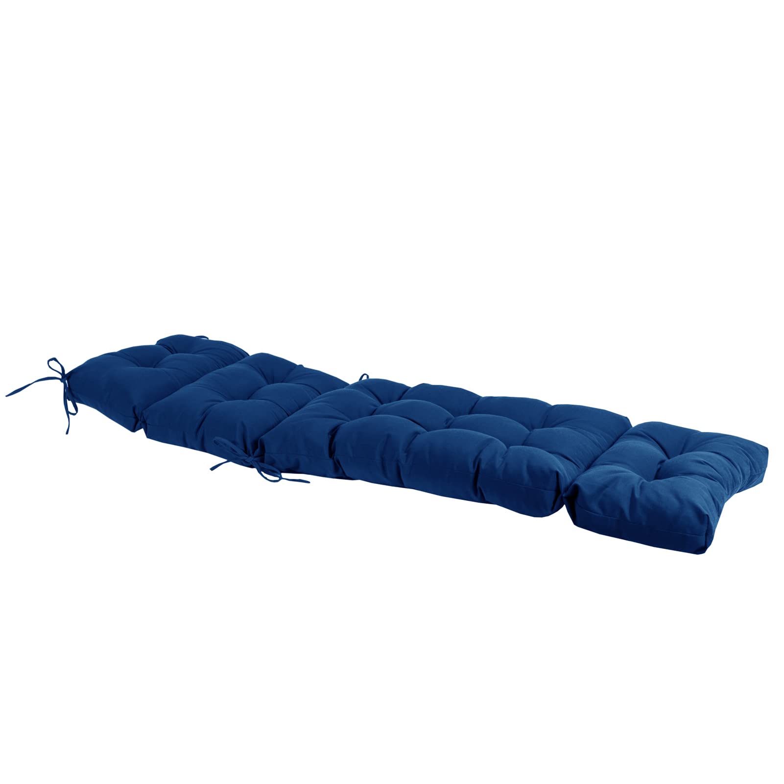QILLOWAY cushion in use on a poolside chaise creating a comfortable outdoor spot