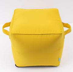 QILLOWAY inner inflatable core detail showing easy-inflate valve and stability benefit
