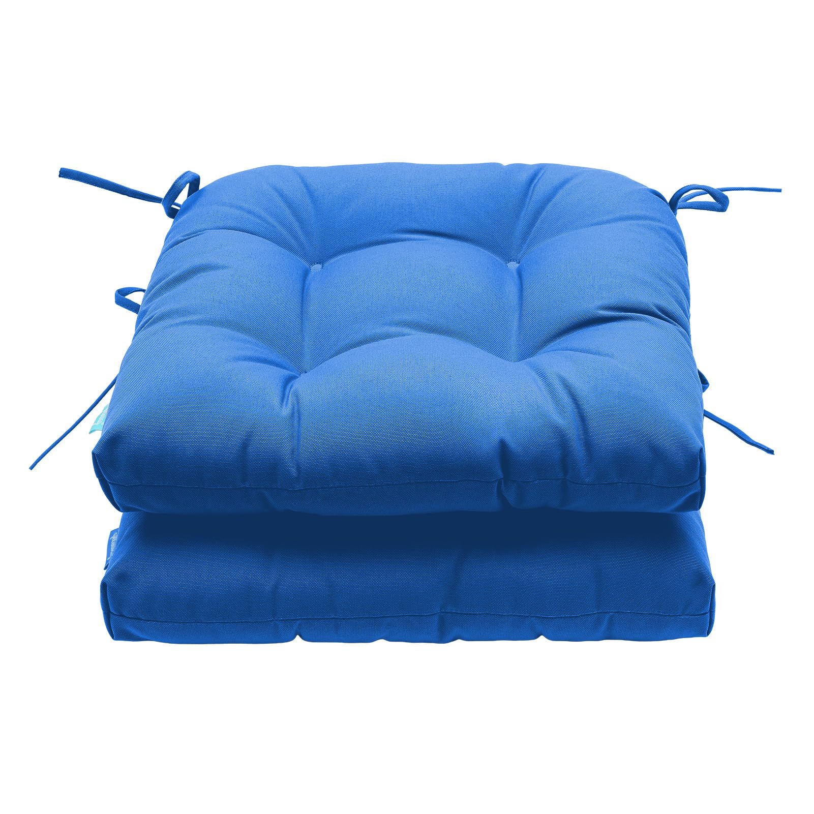 QILLOWAY loveseat cushion placed on wicker bench enhancing outdoor comfort