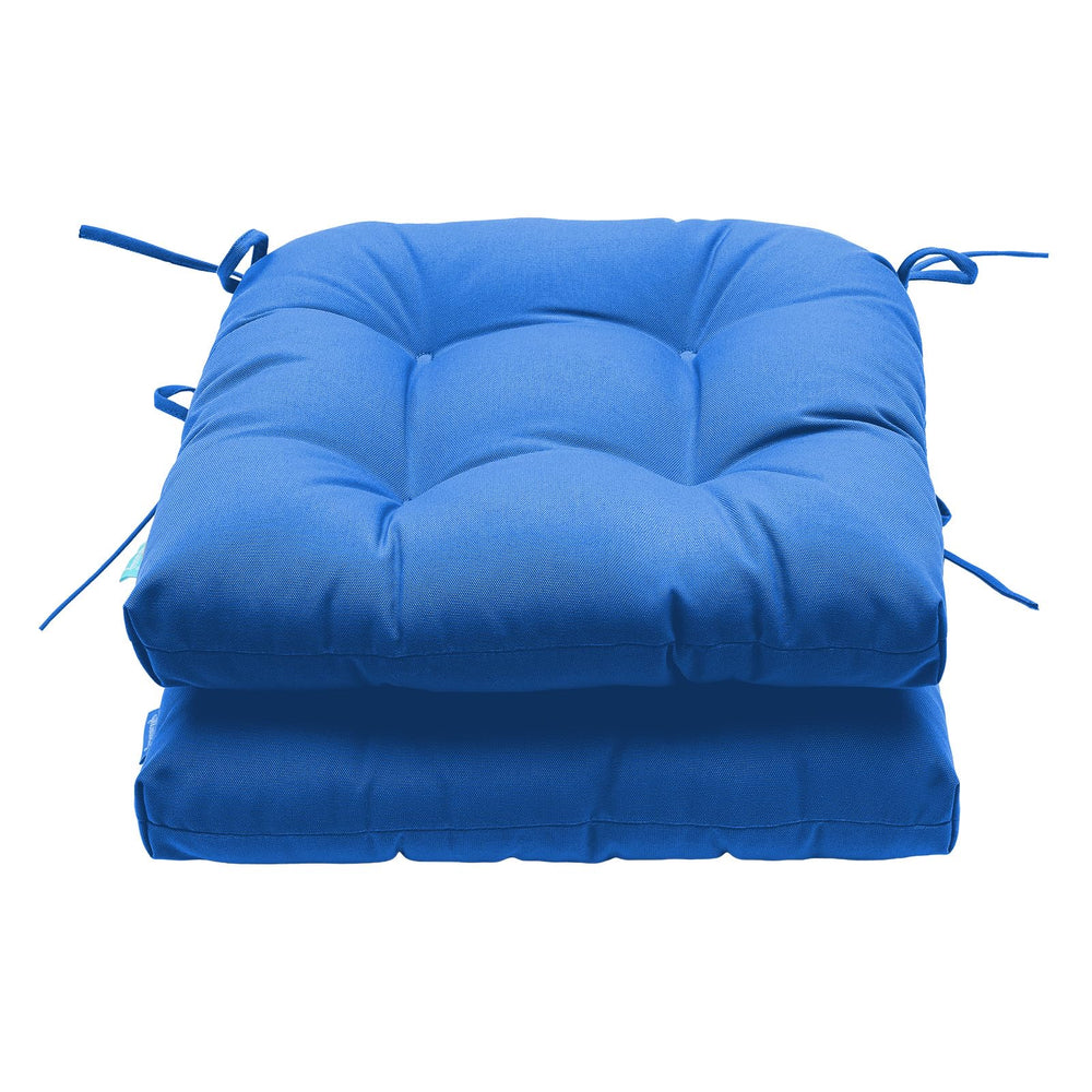 QILLOWAY loveseat cushion placed on wicker bench enhancing outdoor comfort