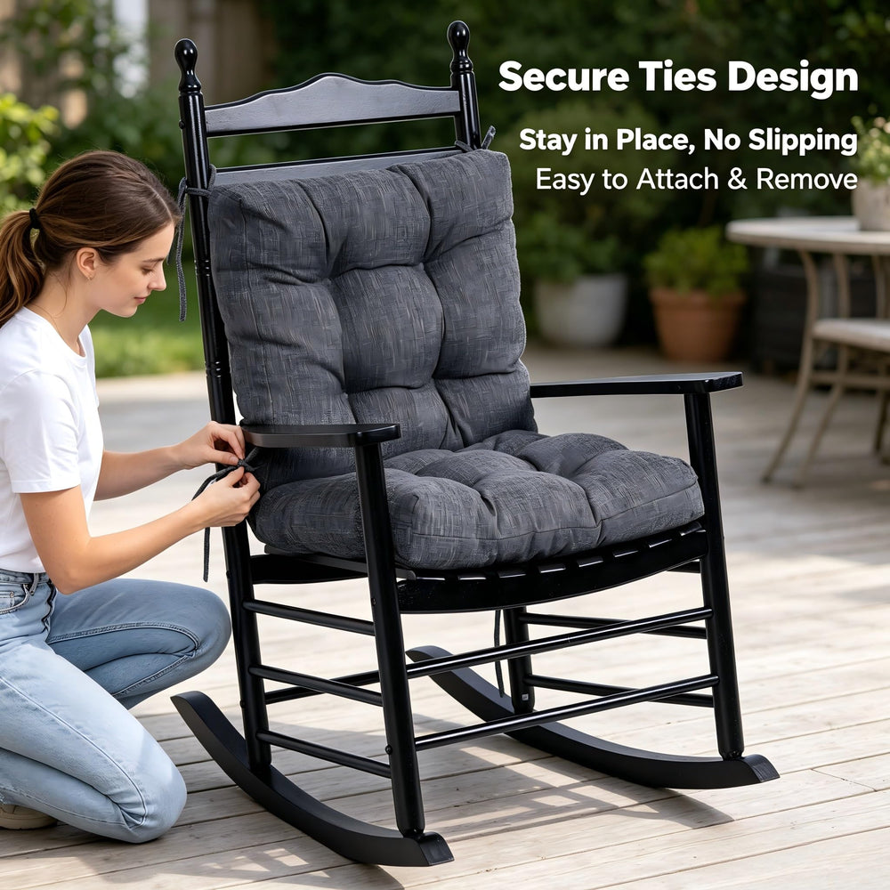 QILLOWAY cushion on wicker chair illustrating stylish outdoor use benefit