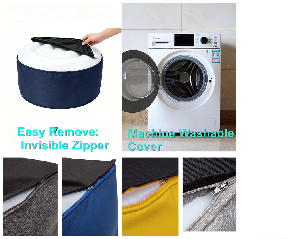 QILLOWAY deflated and folded for compact packing and easy travel