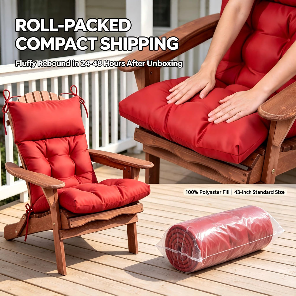 QILLOWAY packaged cushions with measurement labels for easy sizing reference
