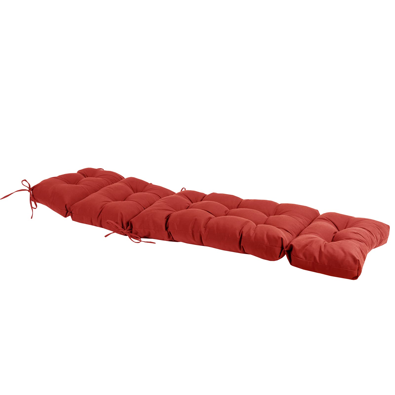 QILLOWAY cushion with measuring tape showing 74x22x4 size for proper fit benefit