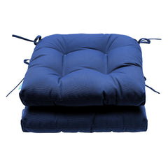 QILLOWAY seat cushion beside ruler illustrating precise dimensions