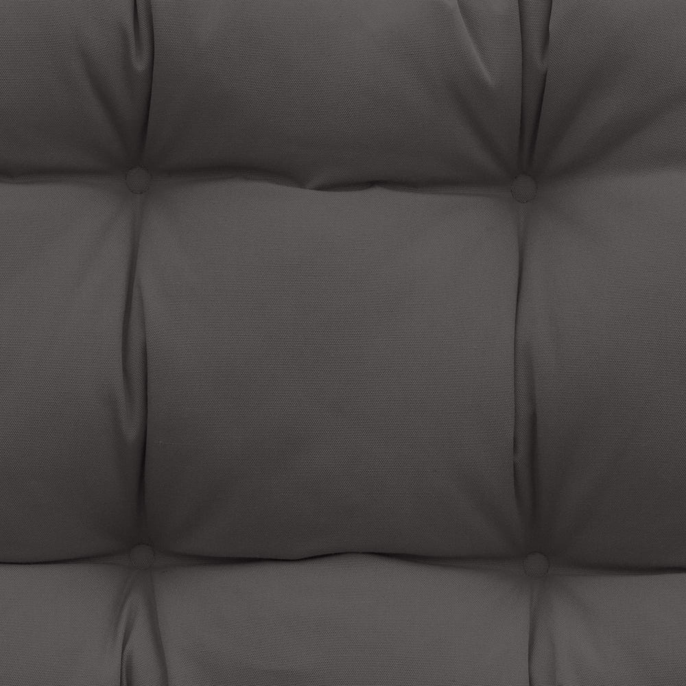QILLOWAY outdoor seat cushions in use on patio loveseat demonstrating comfort