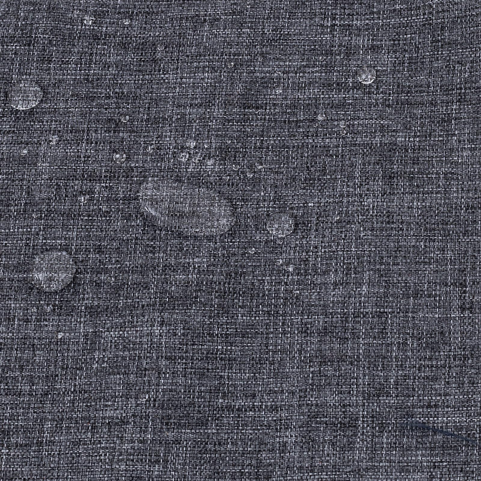 QILLOWAY seat cushion next to ruler showing 24-inch dimensions for proper fit