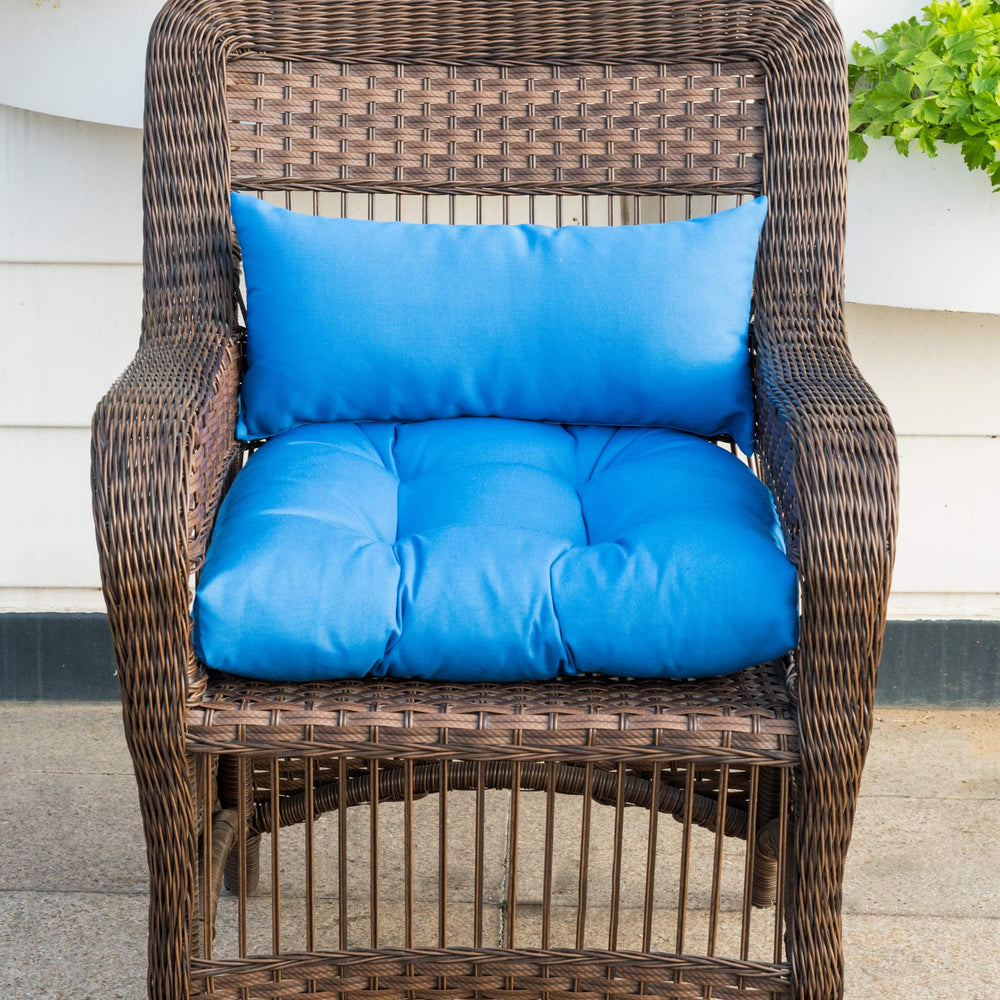 QILLOWAY cushions next to a tape measure showing accurate dimensions for fit