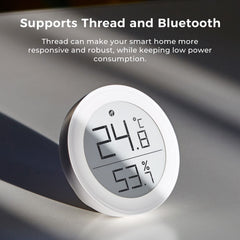 qingping close-up of sensor element highlighting swiss-made accuracy for reliable readings