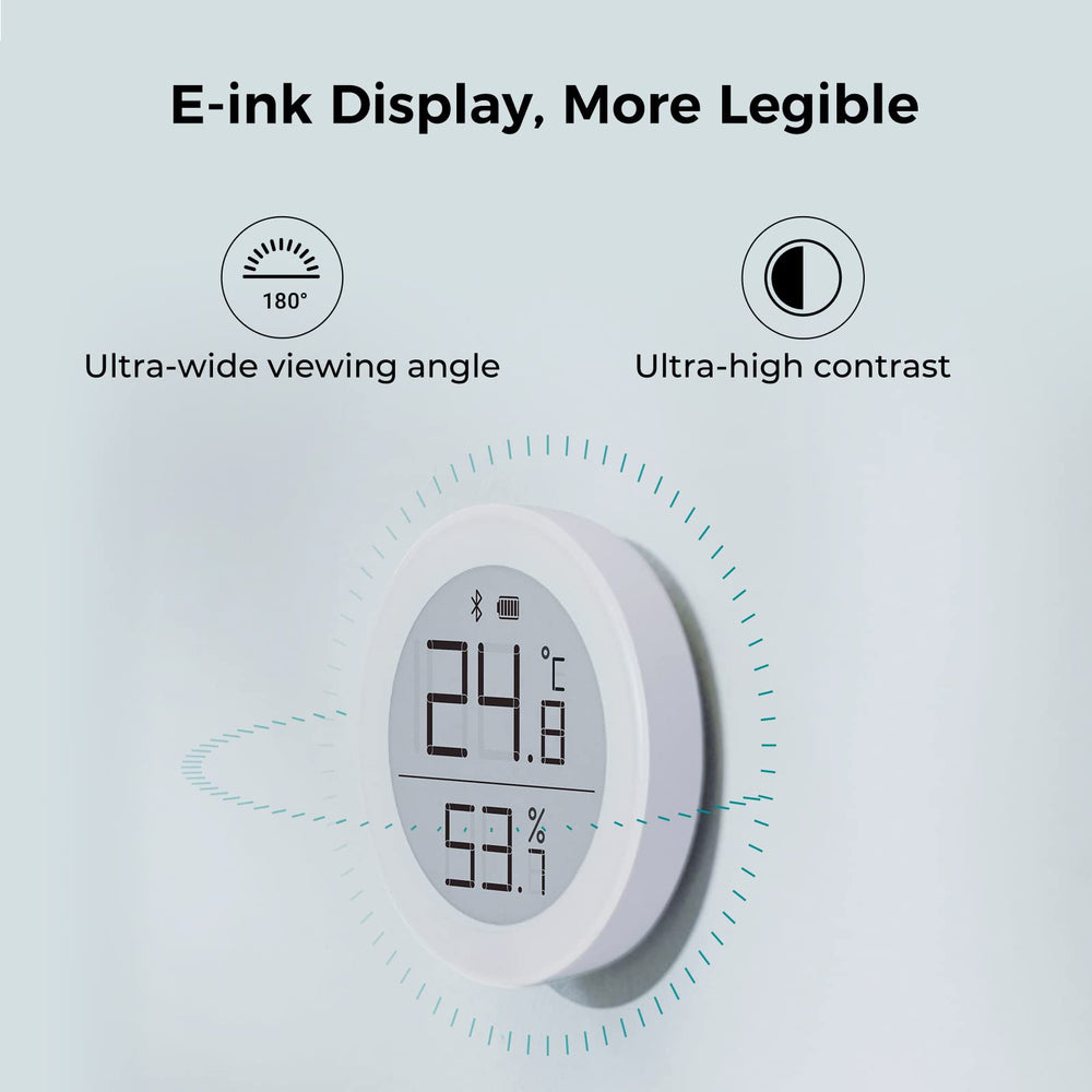 qingping angled display illustrating paper-like E Ink readability from different viewpoints